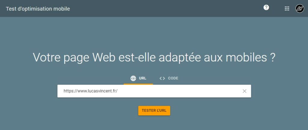 test google optimisation et compatibilité mobile