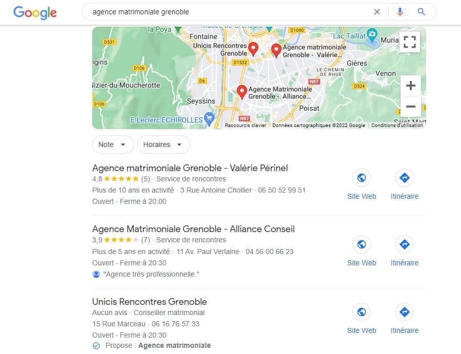 seo local à grenoble